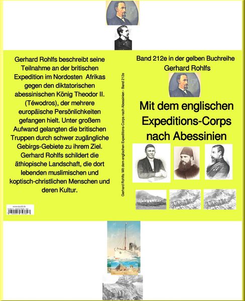 Produktbild: Abessinien-Expedition 1868 - Band 212e in der gelben Buchreihe - bei J&uuml;rgen Ruszkowski
