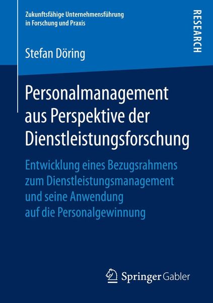 Produktbild: Personalmanagement aus Perspektive der Dienstleistungsforschung