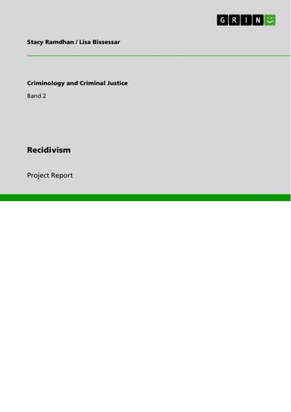 Produktbild: Recidivism