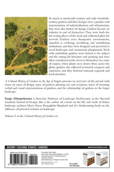 Produktbild: A Cultural History of Gardens in the Age of Empire