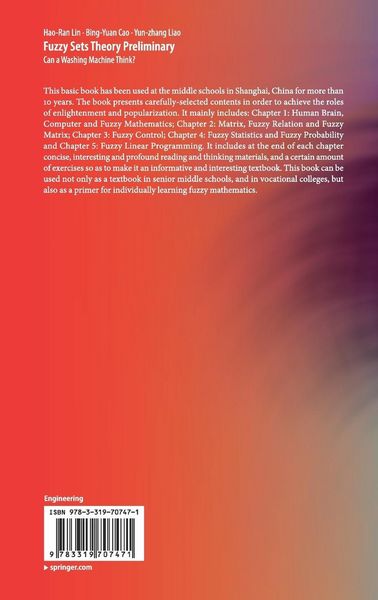 Produktbild: Fuzzy Sets Theory Preliminary