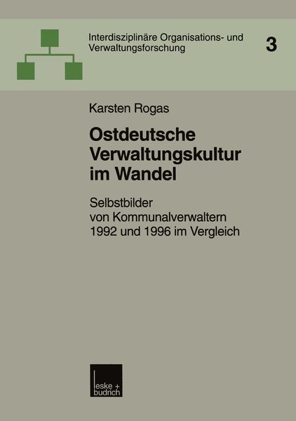 Produktbild: Ostdeutsche Verwaltungskultur im Wandel