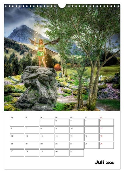 Produktbild: Im Land der imagin&auml;ren Feen (Wandkalender 2026 DIN A3 hoch), CALVENDO Monatskalender