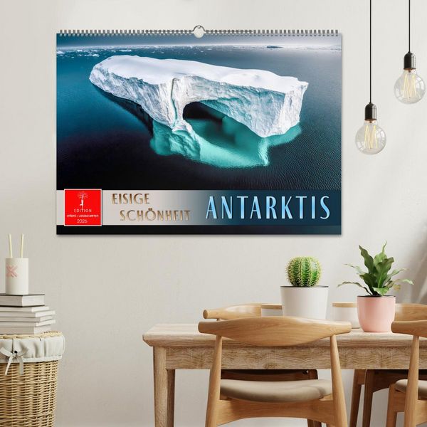 Produktbild: Antarktis - eisige Sch&ouml;nheit (Wandkalender 2026 DIN A2 quer), CALVENDO Monatskalender