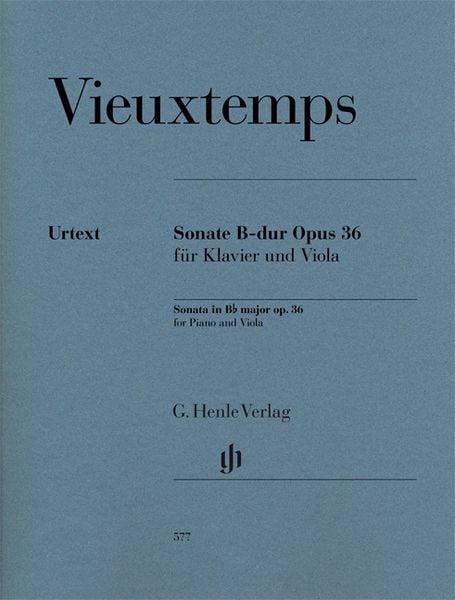 Henry Vieuxtemps - Violasonate B-dur op. 36