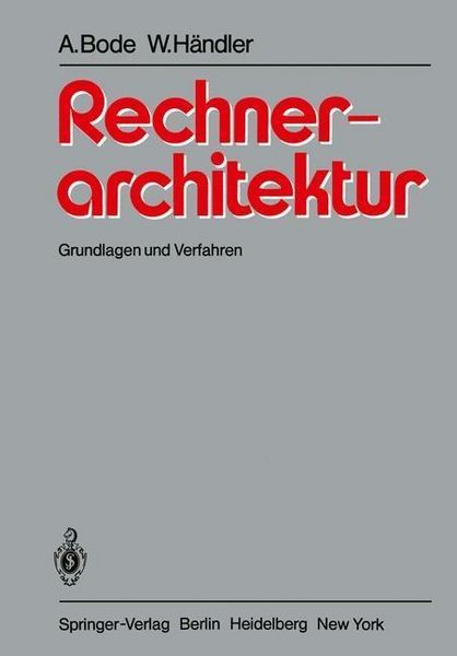 Produktbild: Rechnerarchitektur