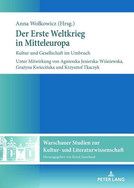 Produktbild: Der Erste Weltkrieg in Mitteleuropa
