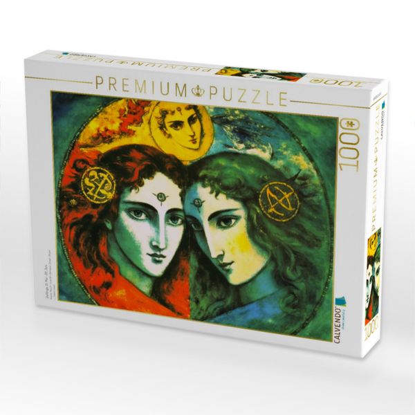 Produktbild: CALVENDO Puzzle Zwillinge: 21. Mai - 20. Juni | 1000 Teile Lege-Gr&ouml;&szlig;e 64x48cm Foto-Puzzle f&uuml;r gl&uuml;ckliche Stunden