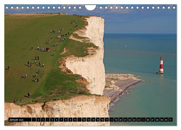 Produktbild: Cornwall - Devon Somerset Dorset (Wandkalender 2026 DIN A4 quer), CALVENDO Monatskalender