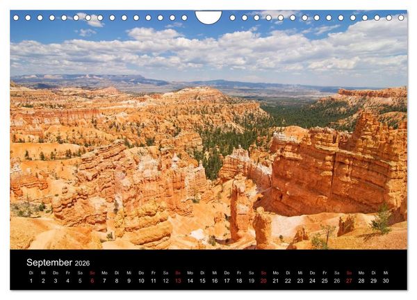 Produktbild: Traumreisen USA (Wandkalender 2026 DIN A4 quer), CALVENDO Monatskalender