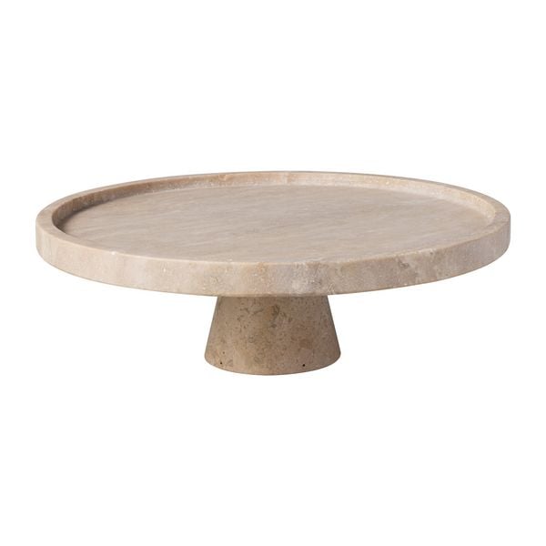 Produktbild: Villeroy & Boch Manufacture Travertine Servierschale mt Fu&szlig;