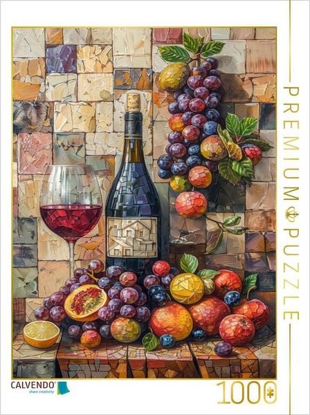 CALVENDO Puzzle Wein ist der Beweis, dass Gott uns liebt | 1000 Teile Lege-Größe 64x48cm Foto-Puzzle für glückliche Stunden, Sonstige von , Calvendo