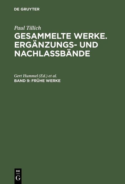 Produktbild: Fr&uuml;he Werke