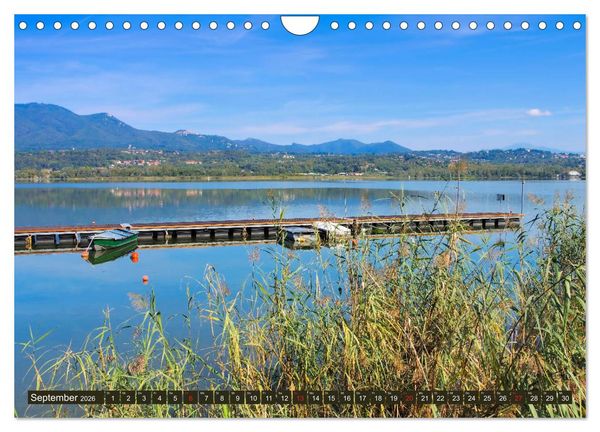 Produktbild: Lago di Varese - Eine der sch&ouml;nsten Seenlandschaften Italiens (Wandkalender 2026 DIN A4 quer), CALVENDO Monatskalender