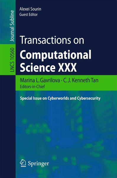 Produktbild: Transactions on Computational Science XXX