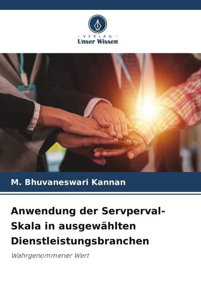 Produktbild: Anwendung der Servperval-Skala in ausgew&auml;hlten Dienstleistungsbranchen