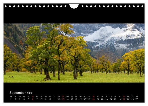 Produktbild: Alpenrand zwischen Isar und Lech (Wandkalender 2026 DIN A4 quer), CALVENDO Monatskalender