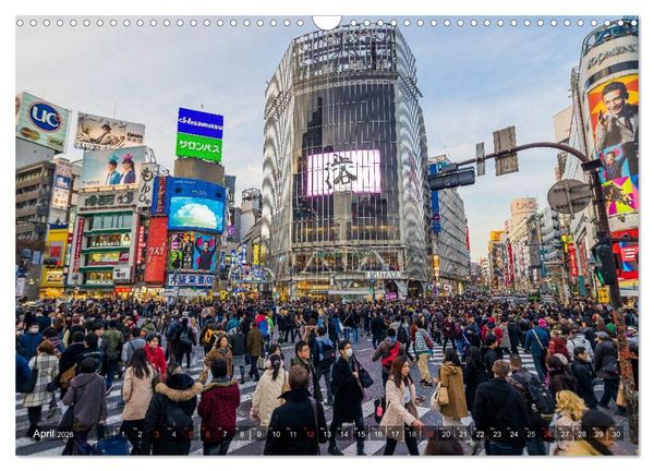Produktbild: Japan - Schreine, Tempel, Metropolen (Wandkalender 2026 DIN A3 quer), CALVENDO Monatskalender