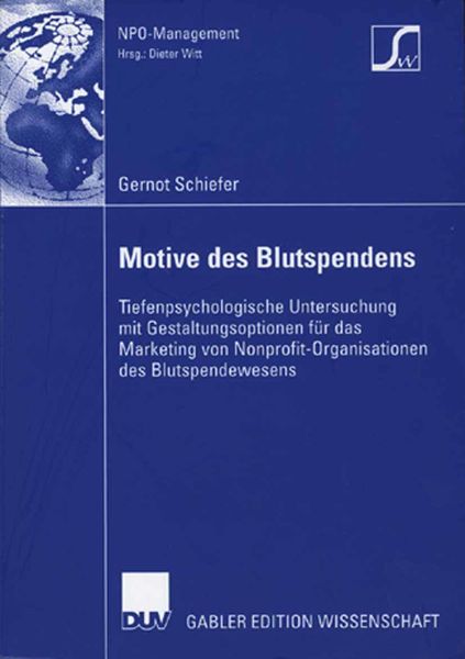 Produktbild: Motive des Blutspendens