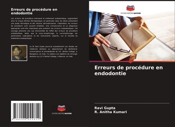 Produktbild: Erreurs de proc&eacute;dure en endodontie