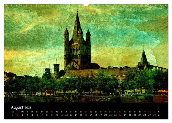 Produktbild: K&ouml;ln (hochwertiger Premium Wandkalender 2026 DIN A2 quer), Kunstdruck in Hochglanz