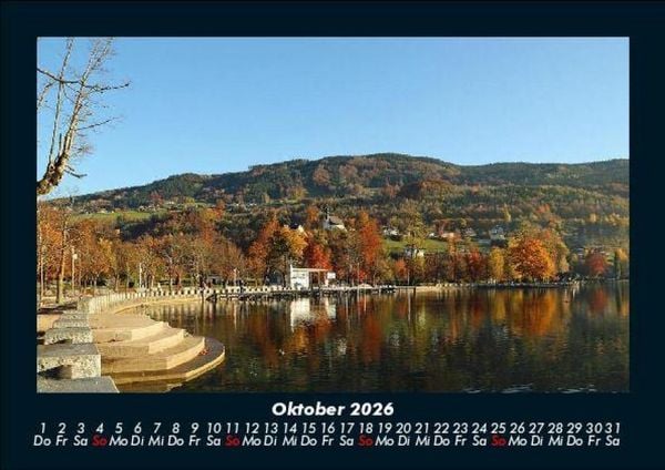 Produktbild: Die Seen der Erde 2026 Fotokalender DIN A5