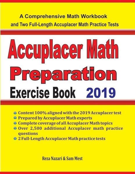 Produktbild: Accuplacer Math Preparation Exercise Book