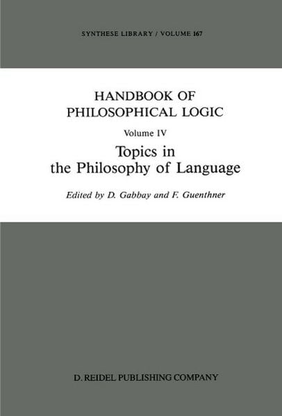 Produktbild: Handbook of Philosophical Logic