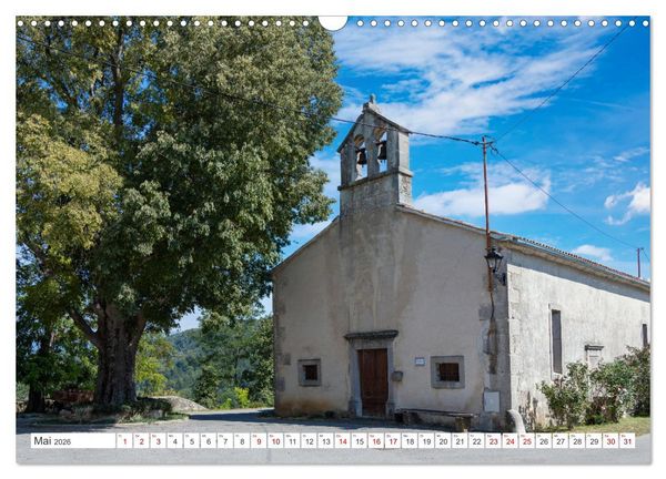 Produktbild: Istrien - Historische St&auml;dte und traumhafte Landschaften (Wandkalender 2026 DIN A3 quer), CALVENDO Monatskalender