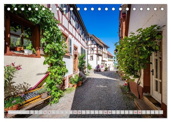 Produktbild: Neuleiningen - Burg- und Weindorf (Tischkalender 2027 DIN A5 quer), CALVENDO Monatskalender
