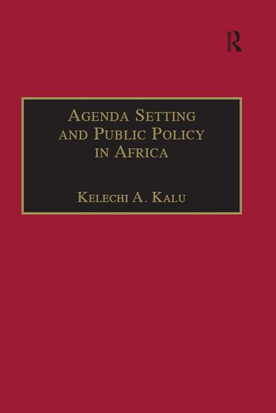 Produktbild: Agenda Setting and Public Policy in Africa
