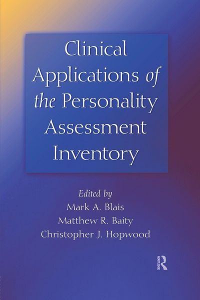 Produktbild: Clinical Applications of the Personality Assessment Inventory