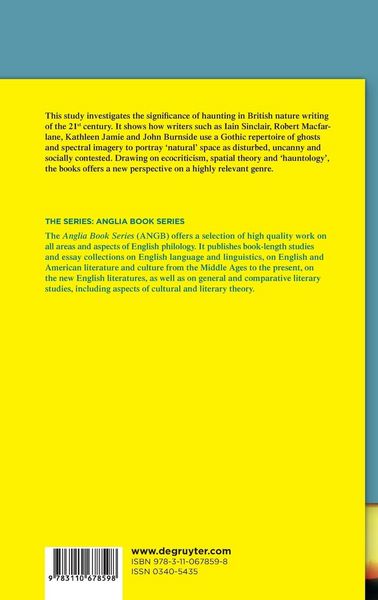 Produktbild: Haunted Spaces in Twenty-First Century British Nature Writing