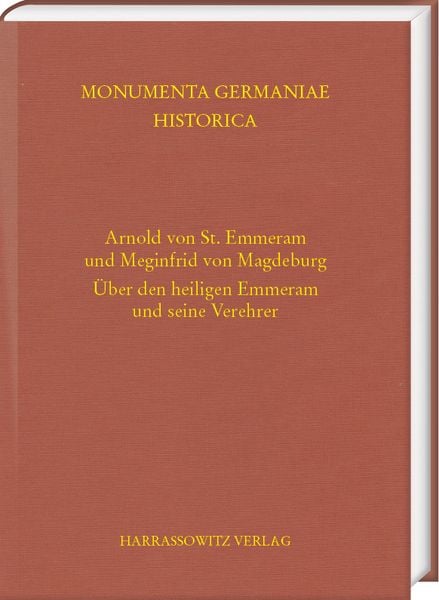 Produktbild: Arnold von St. Emmeram und Meginfrid von Magdeburg