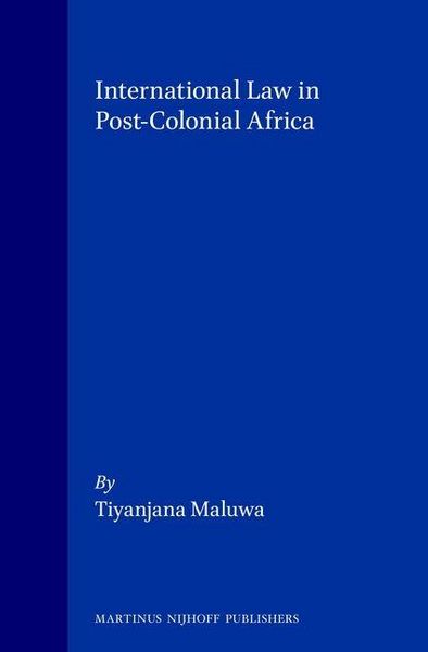 Produktbild: International Law in Post-Colonial Africa