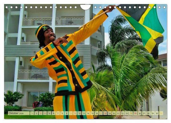 Produktbild: Die gro&szlig;en Antillen - Jamaica (Wandkalender 2026 DIN A4 quer), CALVENDO Monatskalender