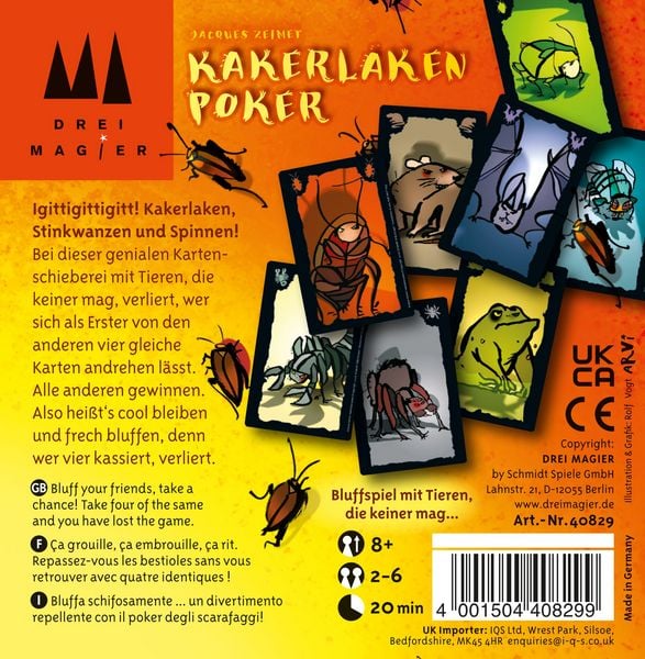 Produktbild: Kakerlakenpoker