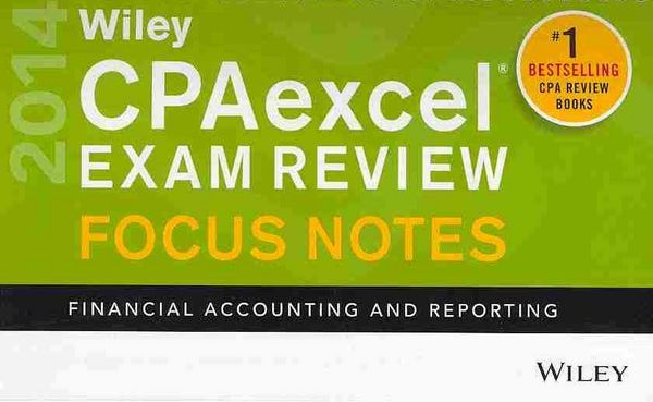 Produktbild: Wiley CPAexcel Exam Review 2014 Focus Notes