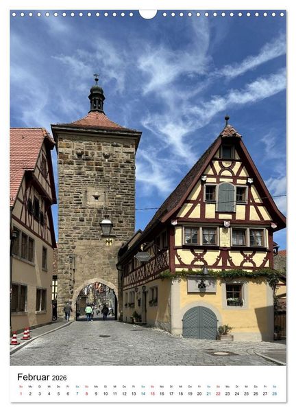 Produktbild: Romantik in Franken (Wandkalender 2026 DIN A3 hoch), CALVENDO Monatskalender