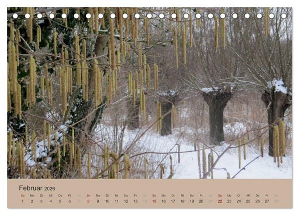 Produktbild: Krefelder Landschaften (Tischkalender 2026 DIN A5 quer), CALVENDO Monatskalender