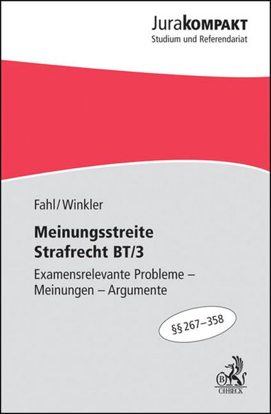 Produktbild: Meinungsstreite Strafrecht BT/3