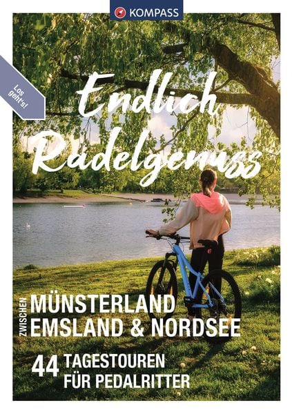 Produktbild: KOMPASS Endlich Radelgenuss, zwischen M&uuml;nsterland, Emsland und Nordsee