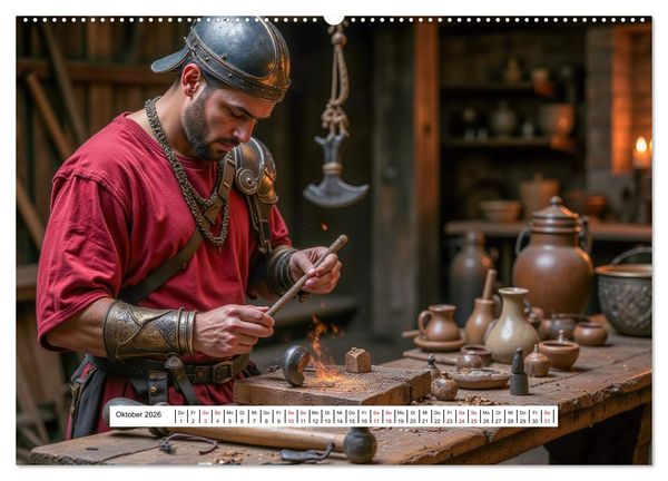 Produktbild: Zur&uuml;ck nach Rom - Das Leben in der Antike (Wandkalender 2026 DIN A2 quer), CALVENDO Monatskalender