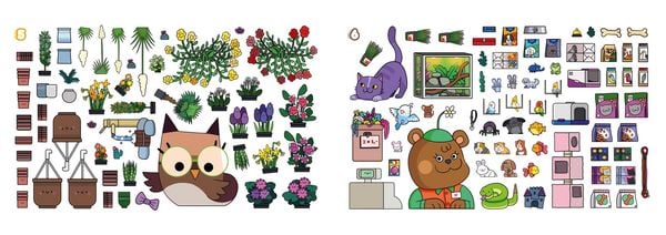 Produktbild: Mein supercutes Kawaii-Stickerbuch mit &uuml;ber 500 wiederabl&ouml;sbaren Stickern