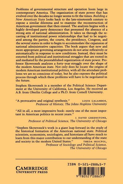 Produktbild: Building a New American State