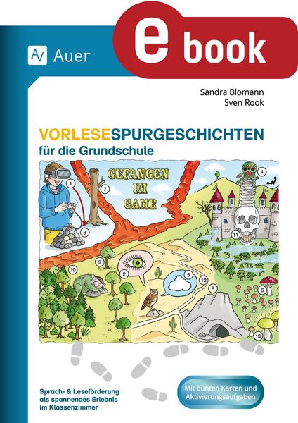 Produktbild: Vorlesespurgeschichten f&uuml;r die Grundschule