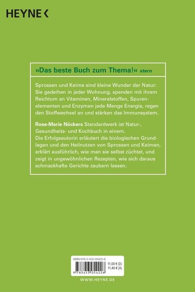 Produktbild: Das gro&szlig;e Buch der Sprossen und Keime