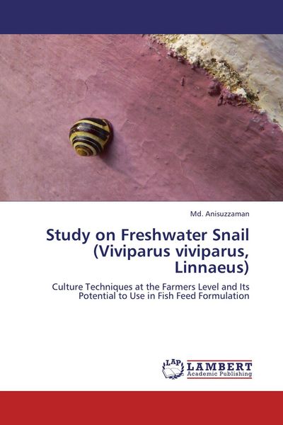 Produktbild: Study on Freshwater Snail (Viviparus viviparus, Linnaeus)