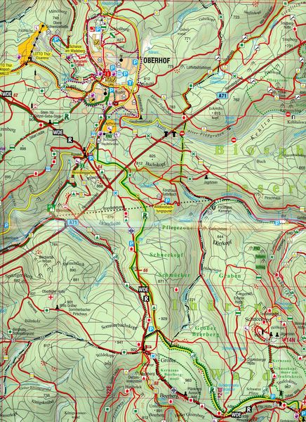 Produktbild: Oberhof 1 : 25 000