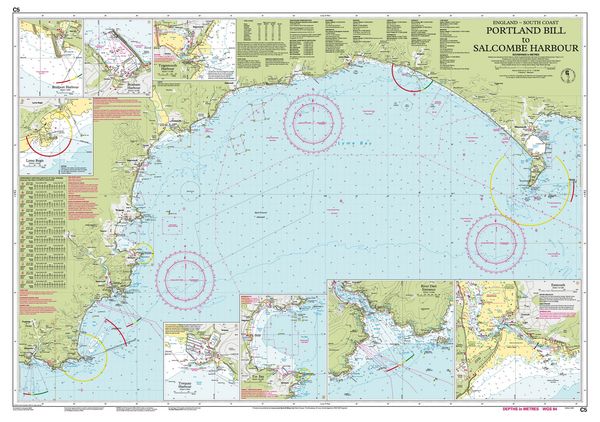 Produktbild: C5 Portland Bill to Salcombe Harbour, Imray Chart
